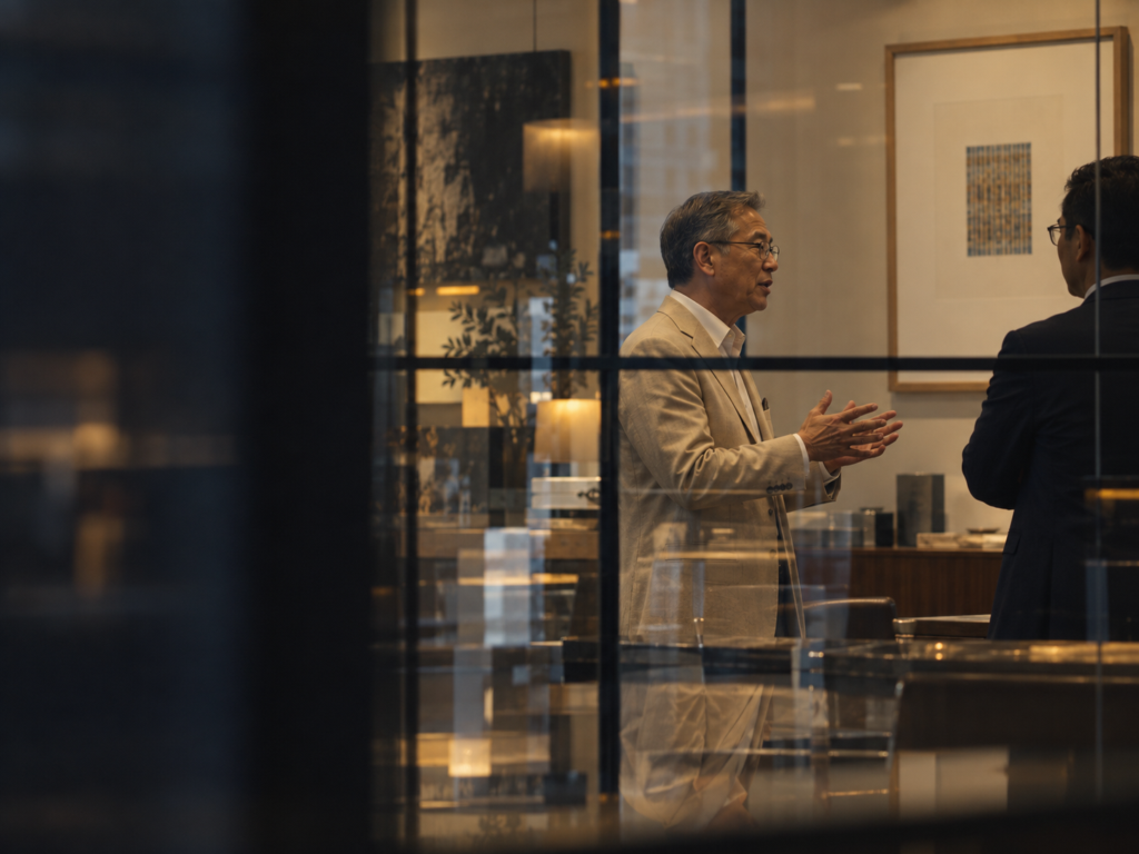 Colleagues in a business meeting